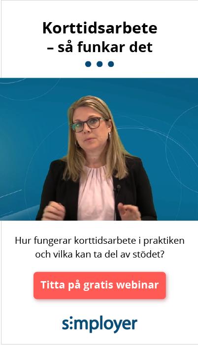 Webinaret Korttidsarbete - så funkar det