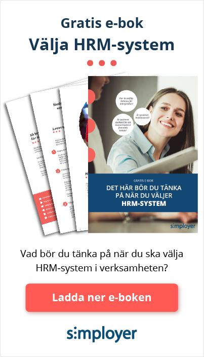 E-boken Det här bör du tänka på när du väljer HRM-system