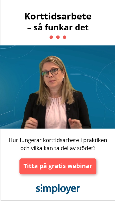 Webinaret Korttidsarbete - så funkar det