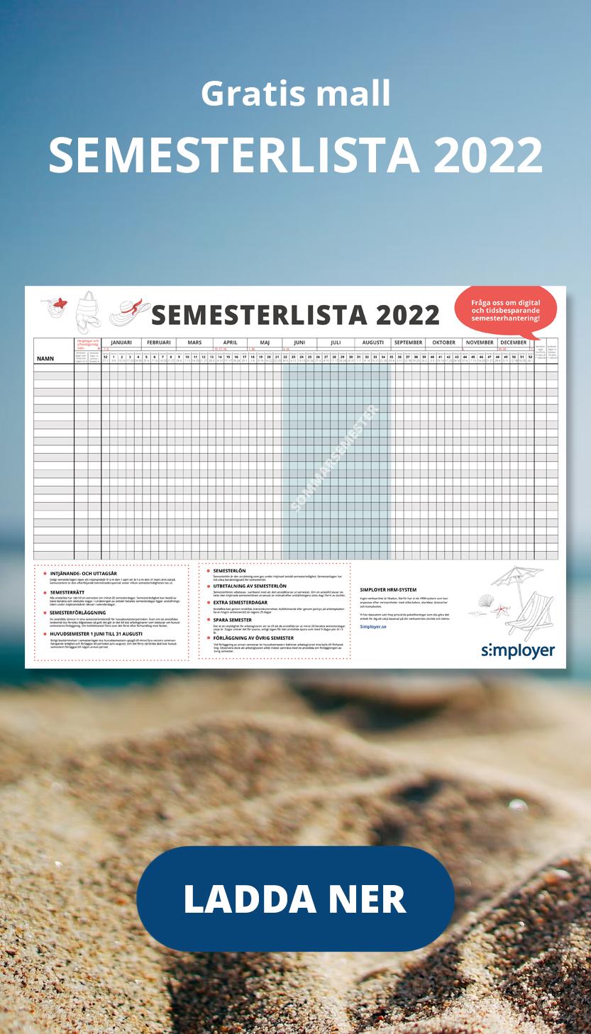 Ladda ner Simployers Semesterlista 2022